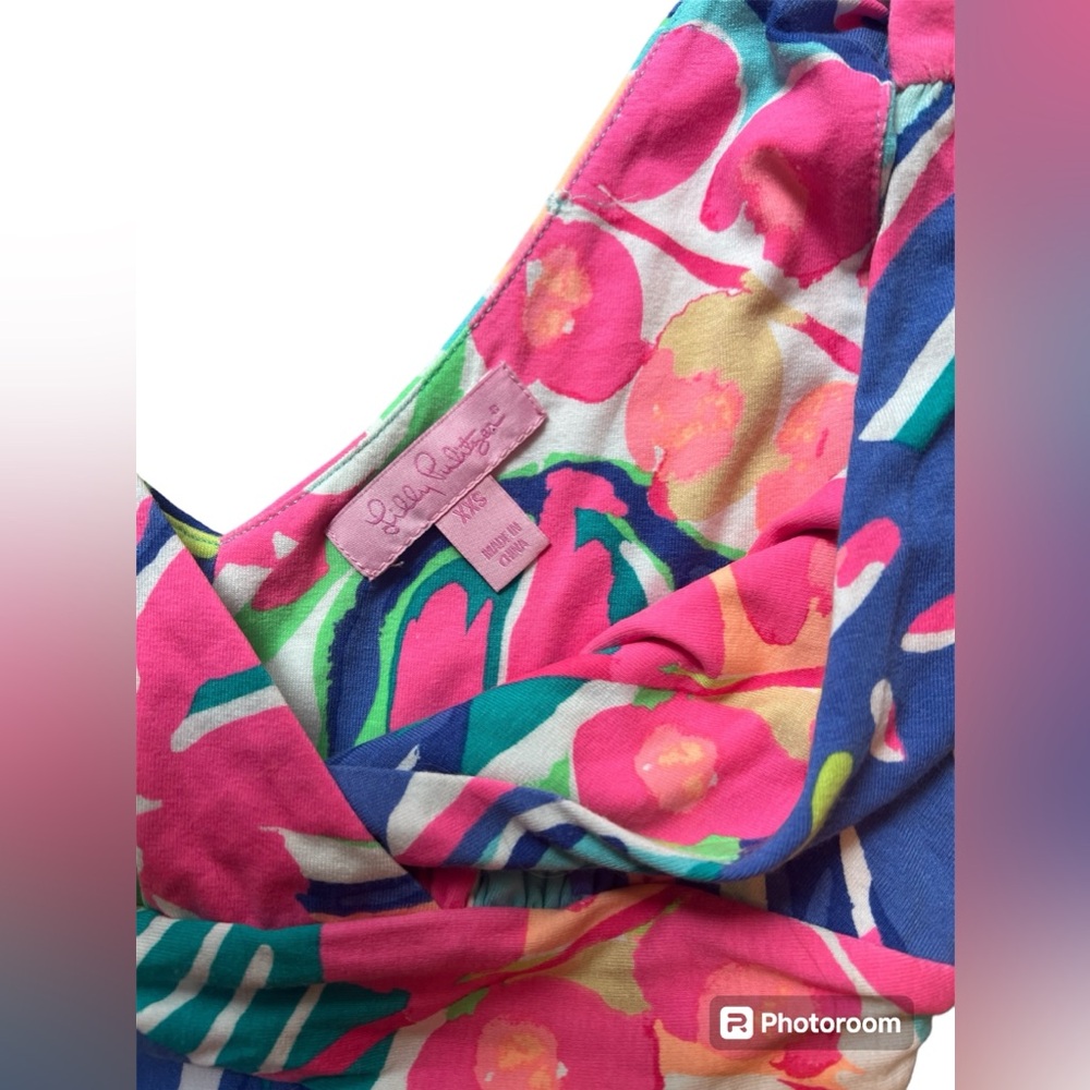Lilly Pulitzer Sloane Midi Asymmetrical Dress‎ - Picture 5 of 9